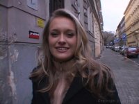 She Moves Her Pink Panties to the Side and Gets Fucked Image