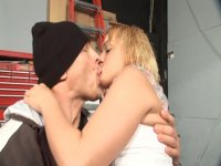 Sara Faye Swallows a Cum Load After a Hardcore Fuck Image