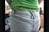 Shave Girl Loves the Taste of His Warm Cum Image