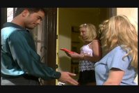 Horny Babes Kiki Daire and Summer Storm Share a Studs Cock and Cum in Threesome Fun Image