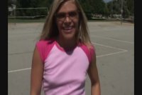 Tennis Slut Gets Picked Up For a Lesson in Dick Sucking Image