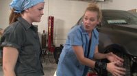 Hot Lesbian Sex In The Garage Image
