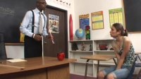 Amber Rayne & Sean Michaels Schoolgirl Anal A2M Facial Collector Scene Image