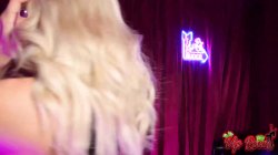 'VIP Room Ep. 5 Petite Blonde Kathryn Mae Gets Slutted Out' screenshot nº 1