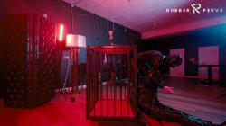 'Rubber Nights: The Rubber Slave Tight in a Cage Under the Bed' screenshot nº 16