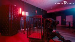 'Rubber Nights: The Rubber Slave Tight in a Cage Under the Bed' screenshot nº 23