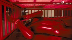 'Rubber Nights: The Rubber Slave Tight in a Cage Under the Bed' screenshot nº 61