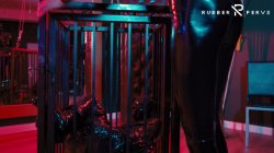 'Rubber Nights: The Rubber Slave Tight in a Cage Under the Bed' screenshot nº 9