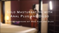 'Solo Masturbation with Anal Plug and Dildo' screenshot nº 3