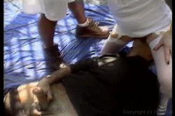 Captura de 'Granny's Interracial Gang Bang' nº 16