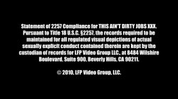 Captura de 'This Ain't Dirty Jobs XXX' nº 1