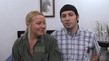 Blonde Gets on All Fours to Suck and Fuck