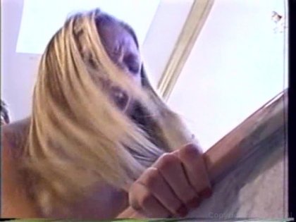 Hot Blonde Babe Sunrise Adams Gets Fucked in the Bathroom