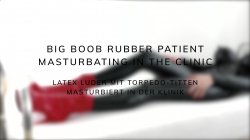 'Big Boob Rubber Patient Masturbating In The Clinic' screenshot nº 3