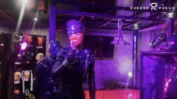 'Perv In The Vacuum Tower With Ava Fetishart Fucking Rubber Part 2' screenshot nº 13