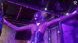 'Perv In The Vacuum Tower With Ava Fetishart Fucking Rubber Part 2' screenshot nº 22