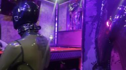'Perv In The Vacuum Tower With Ava Fetishart Fucking Rubber Part 2' screenshot nº 40