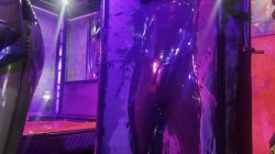 'Perv In The Vacuum Tower With Ava Fetishart Fucking Rubber Part 2' screenshot nº 45