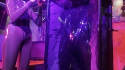 'Perv In The Vacuum Tower With Ava Fetishart Fucking Rubber Part 2' screenshot nº 47