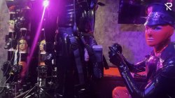 'Perv In The Vacuum Tower With Ava Fetishart Fucking Rubber Part 2' screenshot nº 56