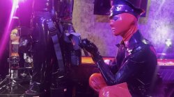 'Perv In The Vacuum Tower With Ava Fetishart Fucking Rubber Part 2' screenshot nº 57