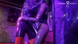 'Perv In The Vacuum Tower With Ava Fetishart Fucking Rubber Part 2' screenshot nº 64