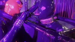 'Perv In The Vacuum Tower With Ava Fetishart Fucking Rubber Part 2' screenshot nº 8