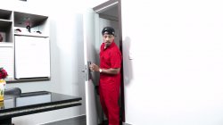 'Black Plumber Plunges Pri's Ass With His Big Prick' screenshot nº 1