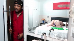 'Black Plumber Plunges Pri's Ass With His Big Prick' screenshot nº 22