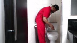 'Black Plumber Plunges Pri's Ass With His Big Prick' screenshot nº 4
