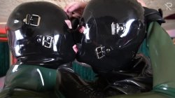 'Double Foil Bondage and Control by Two Dominas' screenshot nº 3