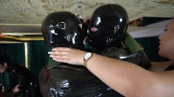 'Double Foil Bondage and Control by Two Dominas' screenshot nº 39