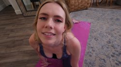 'Busty Pornstar Rebel Rhyder Nude Yoga Exercises And Fingers' screenshot nº 39