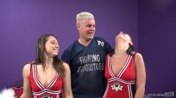 Captura de 'Cheerleader Threesome - Adriana Chechik & Sara Luv' nº 41