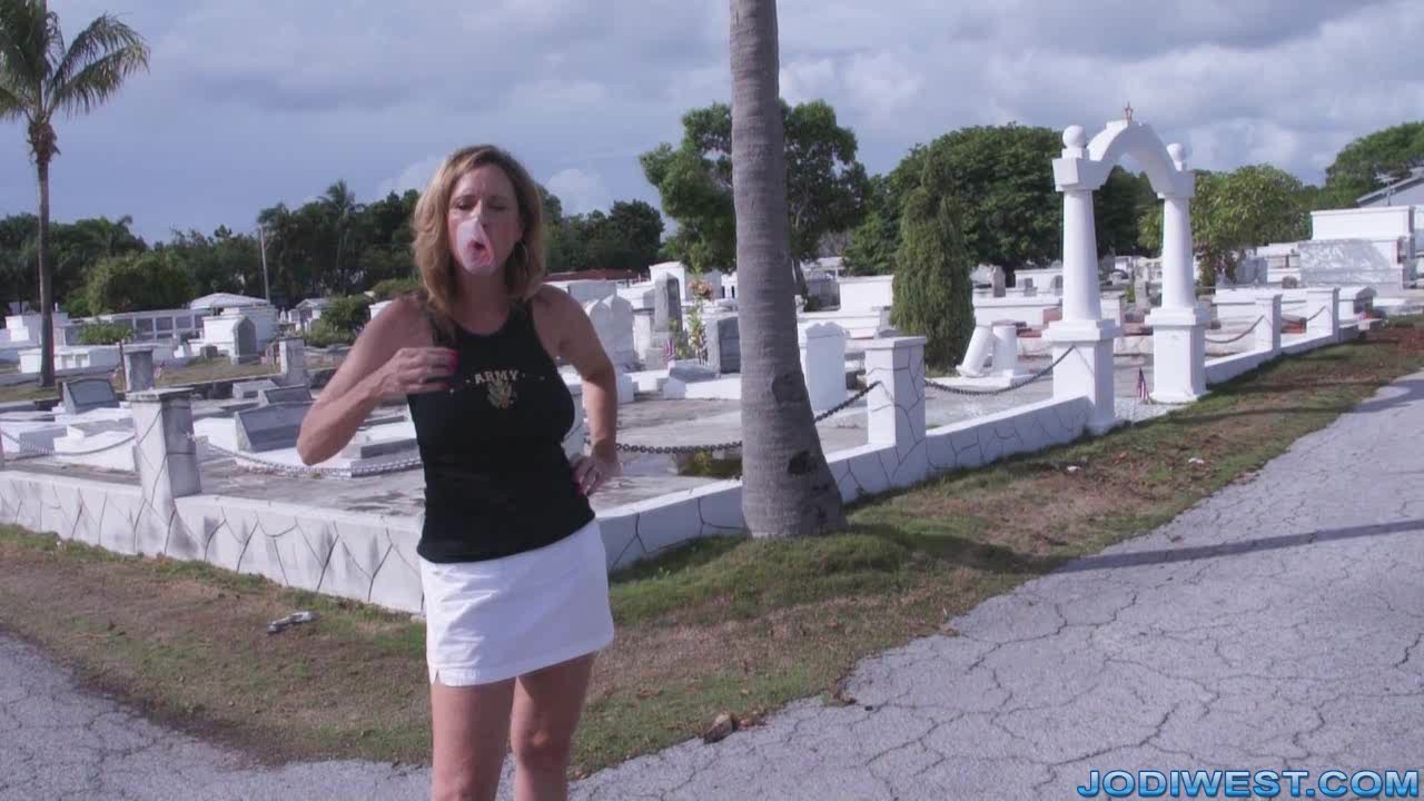 Graveyard Bubble Blowing