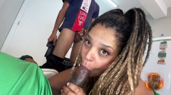'Dude and I shared this phat ass ebony Latina Madam holes' screenshot nº 12