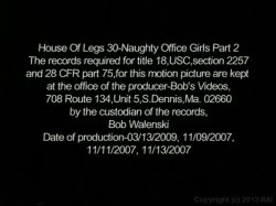 Captura de 'House Of Legs #30: Naughty Office Girls Part 2' nº 1