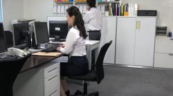 'Married Office Worker Panting from Sexual Urges' screenshot nº 97