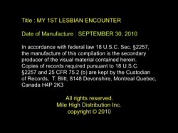 Captura de 'My 1st Lesbian Encounter' nº 1