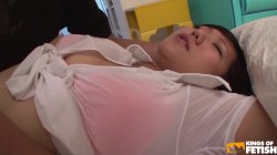 Captura de 'Hot Facial Cumshot For Big Natural Tits Japanese Girl With Trimmed Bush' nº 9