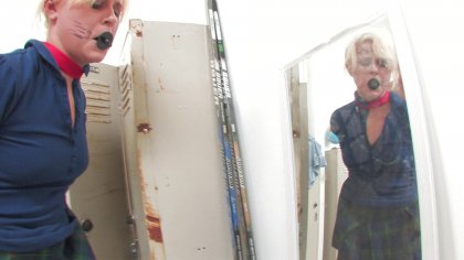 Jamey Janes and Kelly Surfer Have Lesbian Sex in the Locker Room