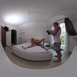 'Dolly Dyson VR Behind The Scenes Part One Porno Dan - Wild Rimming Redhead Squirting Multiple Times from Anal Dickdown' screenshot nº 106