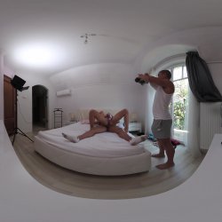 'Dolly Dyson VR Behind The Scenes Part One Porno Dan - Wild Rimming Redhead Squirting Multiple Times from Anal Dickdown' screenshot nº 111