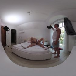'Dolly Dyson VR Behind The Scenes Part One Porno Dan - Wild Rimming Redhead Squirting Multiple Times from Anal Dickdown' screenshot nº 112