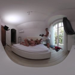'Dolly Dyson VR Behind The Scenes Part One Porno Dan - Wild Rimming Redhead Squirting Multiple Times from Anal Dickdown' screenshot nº 117