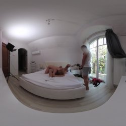 'Dolly Dyson VR Behind The Scenes Part One Porno Dan - Wild Rimming Redhead Squirting Multiple Times from Anal Dickdown' screenshot nº 140