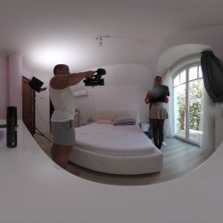 'Dolly Dyson VR Behind The Scenes Part One Porno Dan - Wild Rimming Redhead Squirting Multiple Times from Anal Dickdown' screenshot nº 2