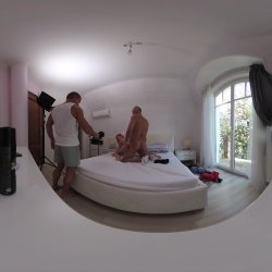 'Dolly Dyson VR Behind The Scenes Part One Porno Dan - Wild Rimming Redhead Squirting Multiple Times from Anal Dickdown' screenshot nº 34