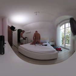 'Dolly Dyson VR Behind The Scenes Part One Porno Dan - Wild Rimming Redhead Squirting Multiple Times from Anal Dickdown' screenshot nº 37