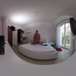 'Dolly Dyson VR Behind The Scenes Part One Porno Dan - Wild Rimming Redhead Squirting Multiple Times from Anal Dickdown' screenshot nº 39